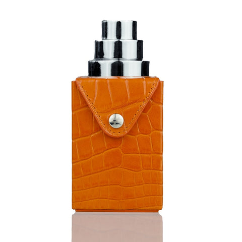 Etui en Alligator - Orange